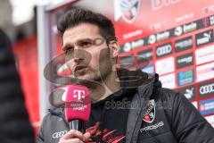 3. Liga; FC Ingolstadt 04 - Borussia Dortmund II; Interview Cheftrainer Guerino Capretti (FCI)