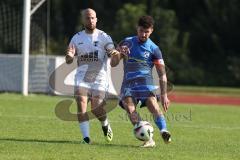 Bezirksliga - Saison 2024/25- TSV Gaimersheim - SVN München - Semih Coklar (Nr.54 - TSV Gaimersheim) - kerem Tokdemir blau München - Foto: Meyer Jürgen