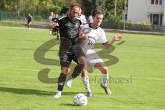 Kreisliga - Saison 2022/2023 - TSV Großmehring - Türk SV Ingolstadt - Ibrahim Sahin Türk SV Ing. - Fabio Münzhuber weiss Großmehring -  - Foto: Meyer Jürgen