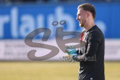 3. Liga; FC Hansa Rostock - FC Ingolstadt 04; vor dem Spiel Torwart Boevink Pelle (26 FCI)