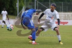 Kreisklasse - Saison 2025/26- MTV Ingolstadt - VFB Kipfenberg - Saad Almatar weiss MTV - Sergen Aslan blau Kipfenberg - Foto: Meyer Jürgen