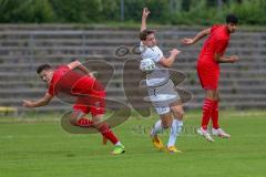 Bayernliga Süd - Saison 2021/2022 - FC Ingolstadt 04 II -  - Karaogul Ishak (#15 FCI) rechts - Foto: Meyer Jürgen