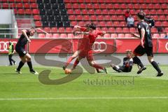 Im Bild: Dominik Dedaj (#21 FCI B-Junioren) und Benjamin Causevic (#10 FCI B-Junioren)

Fussball - B-Junioren - Relegation 2021  - FC Ingolstadt 04 - SSV Jahn Regensburg -  Foto: Ralf Lüger/rsp-sport.de