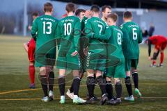 Testspiel - Bezirksfreundschaftsspiel - SV Kasing - TV Aiglsbach - Der 0:2 Führungstreffer durch Markus Schmidt grün Aiglsbach - Jubel  - Foto: Jürgen Meyer