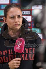 3. Liga; FC Ingolstadt 04 - Arminia Bielefeld; vor dem Spiel Interview Cheftrainerin Sabrina Wittmann (FCI)