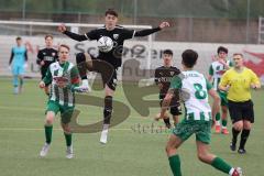 Landesliga Bayern - U17 - B-Junioren - Saison 2022/2023 - FC Ingolstadt 04 II - SV Schalding - Heining  - Dittrich Dominic schwarz FCI - Foto: Meyer Jürgen