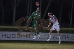 Landesliga - Saison 2024/25 - SV Manching - FC Ehekirchen - Fabian Neumayer (Nr.9 - SV Manching) - Vollnhals Tobias weiss Ehekirchen - Foto: Meyer Jürgen