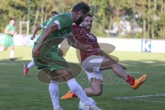 Kreisliga - Saison 2023/2024 - FC Gerolfing - Türk SV Ingolstadt - Christian Träsch grün Gerolfing mit der Vorlage zum 1:0 Führungstreffer durch Altan Calim grün Gerolfing - jubel - Foto: Meyer Jürgen