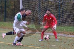 Kreisklasse - Saison 2025/26- TSV Ingolstadt Nord - SV Lippertshofen - Florian Donaubauer weiss Lippertshofen - Kerim Durmus schwarz Ing Nord  - Berkan Demiral Torwart Ing Nord - Foto: Meyer Jürgen