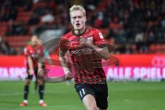 3. Liga; FC Ingolstadt 04 - Erzgebirge Aue; Tobias Bech (11, FCI)