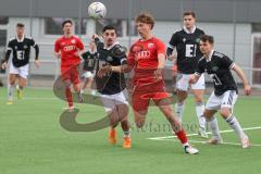 Bayernliga Nord - Saison 2023/24 - FC Ingolstadt 04 II - DJK Ammerthal - Moritz Wiezorrek (Nr.15 - FCI) - Koc Deniz schwarz Ammerthal  - Foto: Meyer Jürgen