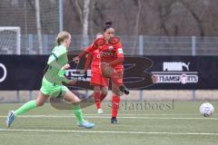 2. Fußball-Liga - Frauen - Saison 2022/2023 - FC Ingolstadt 04 - VFL Wolfsburg II - Samantha Stiglmair (Nr.27 - FCI Frauen) - Foto: Meyer Jürgen