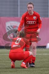 2. Fußball-Liga - Frauen - Saison 2022/2023 - FC Ingolstadt 04 - VFL Wolfsburg II - Alina Mailbeck (Nr.8 - FCI Frauen) enttäuscht nach dem Spiel - Foto: Meyer Jürgen