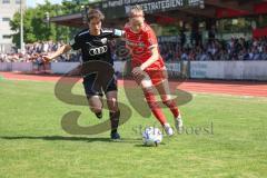 2. Fußball-Liga - Frauen - Saison 2022/2023 - FC Ingolstadt 04 - FCB München II - Wild Marlene rot München - Anna Petz (Nr.16 - FCI Frauen) - Foto: Meyer Jürgen