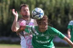 Bezirksliga - Saison 2025/26- TSV Gaimersheim - SVA Palzing - Denis Janjic (Nr.31 - TSV Gaimersheim) - Marcel Radlmaier grün Palzing  - Foto: Meyer Jürgen