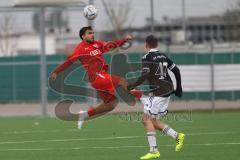 Bayernliga Nord - Saison 2023/24 - FC Ingolstadt 04 II - DJK Ammerthal - Muhammed Atak (Nr.25 - FCI) - Klaus Laurin schwarz Ammerthal -  - Foto: Meyer Jürgen