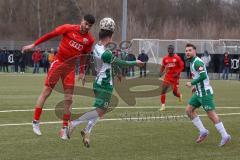 Bayernliga Süd - Saison 2022/2023 - FC Ingolstadt 04 - SV Schalding Heining - Ishak Karaogul (Nr.10 - FCI II) - Drofa Patrick grün #9 Schalding - Foto: Meyer Jürgen