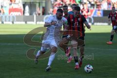 3. Liga - Saison 2024/25 - FC Ingolstadt 04 - SV Wehen Wiesbaden - Dennis Borkowski (Nr.7 - FCI) - XXXXX - Foto: Meyer Jürgen