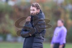 2023_11_12 - Bezirksliga - Saison 2023/24 - TSV Gaimersheim - SK Srbija München - Trainer Manfred Kroll (Gaimersheim) - XXXXX - Foto: Meyer Jürgen