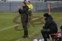 Bayernliga Süd - Saison 2021/2022 - FC Ingolstadt 04 II - TSV 1860 München II - Käs Alexander Trainer FCI - Foto: Meyer Jürgen