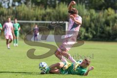 Bezirksliga - Saison 2025/26- TSV Gaimersheim - SVA Palzing - Nico von Swiontek Brzezinski (Nr.17 - TSV Gaimersheim) - Tobias Wirth grün Palzing  - Foto: Meyer Jürgen