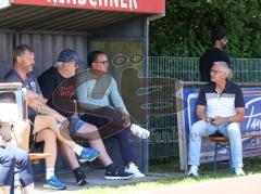 Testspiel - Saison 2026/27 - VFB Eichstätt - FC Ingolstadt 04 - Geschäftsführer Sport/Kommunikation Harald Gärtner (FCI) - Scouting/Kaderplanung Rigo Hof (FCI) - Foto: Meyer Jürgen