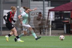 2. Bundesliga Frauen - Saison 2025/26 - FC Ingolstadt 04 Frauen - SG Andernach - Der 3:1 Führungstreffer durch Nina Penzkofer (Nr.29 - FC Ingolstadt Frauen I) überspielt Bläser Elena TW Andernach - jubel - XXXXX - Foto: Meyer Jürgen