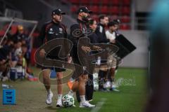 3. Liga - Saison 2026/27 - FC Ingolstadt 04 - TSG Hoffenheim II - Co-Trainer Fabian Reichler (FCI) - Co-Trainer Nico Antonic (FCI) - XXXXX - Foto: Meyer Jürgen