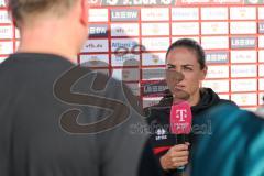 3. Liga - Saison 2025/26 - VFB Stuttgart II - FC Ingolstadt 04  - Cheftrainerin Sabrina Wittmann (FC Ingolstadt 04) - XXXXX - Foto: Meyer Jürgen