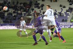 2.BL; Erzgebirge Aue - FC Ingolstadt 04; Dennis Eckert Ayensa (7, FCI) Gonther Sören (26 Aue)