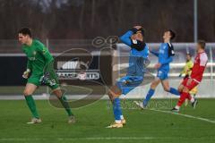 2.BL; Testspiel; FC Ingolstadt 04 - Würzburger Kickers; Torchance verpasst Patrick Schmidt (32, FCI) Torwart Perez Hintermeier Maximilian (33 FWK)