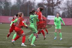 2. Fußball-Liga - Frauen - Saison 2022/2023 - FC Ingolstadt 04 - VFL Wolfsburg II - Yvonne Dengscherz (Nr.23 - FCI Frauen) - Jonietz Maria grün Wolfsburg - Foto: Meyer Jürgen