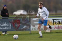 2023_11_12 - SV Hundszell - SV Karlskron   - Kreisliga - Saison 2023/24 - Daniel Tkac weiss Karlskron - Foto: Meyer Jürgen