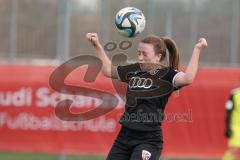 2. Bundesliga Frauen - Saison 2023/24 - FC Ingolstadt 04 Frauen - Borussia Mönchen Gladbach - Lea Wolski (Nr.6 - FCI) - XXXXX - Foto: Meyer Jürgen