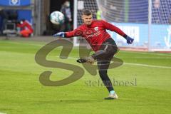 2.BL; Hamburger SV - FC Ingolstadt 04; vor dem Spiel Torwart Fabijan Buntic (24, FCI)