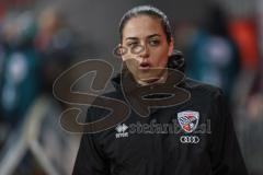 3. Liga; FC Ingolstadt 04 - MSV Duisburg; vor dem Spiel Cheftrainerin Sabrina Wittmann (FCI)