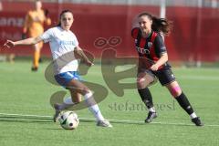 2. Bundesliga Frauen - Saison 2024/25 - FC Ingolstadt 04 Frauen - SC Sand - Winter Mara (Nr.2 - FCI Frauen) - Homann Sanja weiss Sand - Foto: Meyer Jürgen