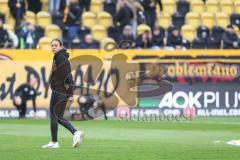 3. Liga; Dynamo Dresden - FC Ingolstadt 04; vor dem Spiel Cheftrainerin Sabrina Wittmann (FCI)