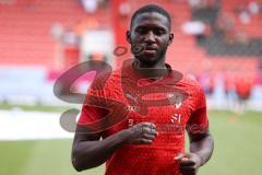 3.Liga - Saison 2023/2024 - FC Ingolstadt 04 -  1. FC Saarbrücken - Daouda Beleme (Nr.9 - FCI) - Foto: Meyer Jürgen