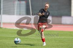 DFB - Pokal Frauen 1. Runde - Saison 2023/2024 - FC Ingolstadt 04 - FC Carl Zeiss Jena - Yvonne Dengscherz (Nr.23 - FCI Frauen) - beim warm machen - Foto: Meyer Jürgen