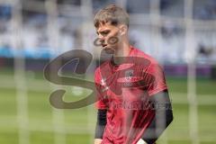 3. Liga; TSV 1860 München - FC Ingolstadt 04; vor dem Spiel Torwart David Klein (47, FCI)