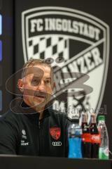 3. Liga; FC Ingolstadt 04 - Rot-Weiss Essen; Pressekonferenz Interview Cheftrainer Achim Beierlorzer (FCI)