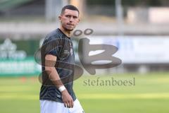 Toto Pokal; FC Memmingen - FC Ingolstadt 04, 2. Runde; vor dem Spiel Ognjen Drakulic (30, FCI)