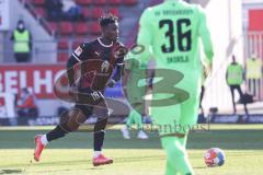 2.BL; FC Ingolstadt 04 - SV Sandhausen; Angriff Hans Nunoo Sarpei (18 FCI)