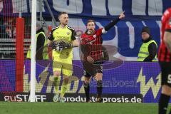 3. Liga; FC Ingolstadt 04 - TSV 1860 München; Torwart Marius Funk (1, FCI) Tobias Schröck (21, FCI)