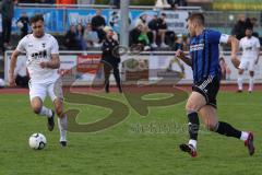 Kreisliga - Saison 2022/2023 - TSV Gaimersheim - FC Sandersdorf - Jan Witek weiss Gaimersheim - Michael Detling blau Sandersdorf - Foto: Meyer Jürgen