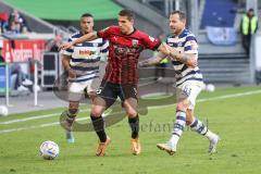 3. Liga; MSV Duisburg - FC Ingolstadt 04; Nikola Stevanovic (15, FCI) Marvin Bakalorz (6 MSV) Marvin Ajani (20 MSV)