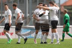 A-Klasse - Saison 2023/24 - TSV Gaimersheim II - FC Gerolfing II-  -  Der 2:0 Führungstreffer durch - Christoph Katzenbogen weiss Gaimersheim - jubel -  - XXXXX - Foto: Meyer Jürgen