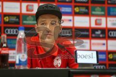 2. Fußball-Liga - Pressekonferenz - Vorstellung Cheftrainer Roberto Pätzold und Manager Profifußball Malte Metzelder - Saison 2021/2022 - FC Ingolstadt 04 - Cheftrainer FCI Roberto Pätzold - Foto: Meyer Jürgen