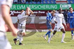 3. Liga; SV Meppen - FC Ingolstadt 04; Torchance verpasst Tobias Schröck (21, FCI) ärgert sich